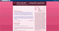 Desktop Screenshot of fightingforyourlife.blogspot.com