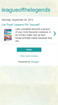 Mobile Screenshot of leagueofthelegends.blogspot.com