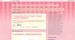 Desktop Screenshot of anastasiapridiliana.blogspot.com