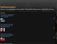 Tablet Screenshot of halloweenables.blogspot.com