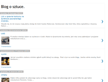 Tablet Screenshot of blogosztuce.blogspot.com