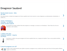 Tablet Screenshot of emagrecer-saudavel.blogspot.com