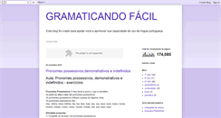 Desktop Screenshot of gramaticandofacil.blogspot.com