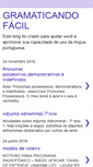 Mobile Screenshot of gramaticandofacil.blogspot.com