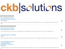 Tablet Screenshot of ckbsolutions.blogspot.com