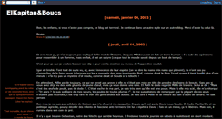 Desktop Screenshot of elkapitanboucs.blogspot.com