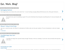 Tablet Screenshot of eatworkblog.blogspot.com