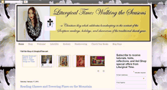Desktop Screenshot of liturgicaltime.blogspot.com