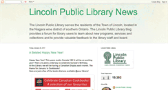 Desktop Screenshot of lincolnpubliclibrary.blogspot.com