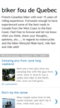 Mobile Screenshot of bikerfoudequebec.blogspot.com