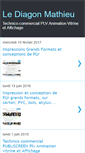 Mobile Screenshot of mathieu-le-diagon.blogspot.com