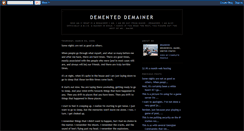 Desktop Screenshot of demainer.blogspot.com