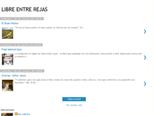Tablet Screenshot of libreentrerejas.blogspot.com