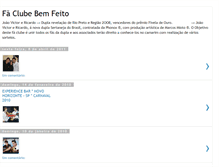 Tablet Screenshot of fclubebemfeito.blogspot.com