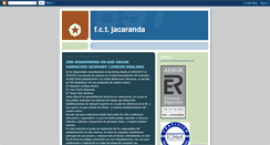Desktop Screenshot of fctjacaranda.blogspot.com