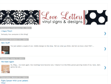 Tablet Screenshot of lovelettersvinyl.blogspot.com