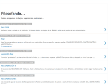 Tablet Screenshot of filosofia2bach.blogspot.com