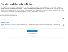 Tablet Screenshot of femalesanddamselsindistress.blogspot.com