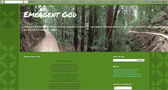 Desktop Screenshot of emergentgod.blogspot.com