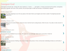 Tablet Screenshot of emergentgod.blogspot.com