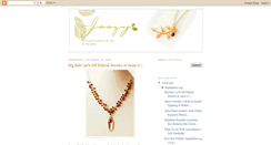 Desktop Screenshot of jaszysjewelry.blogspot.com