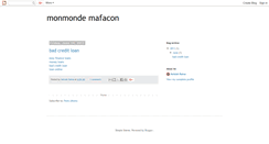 Desktop Screenshot of monmonde-mafacon.blogspot.com