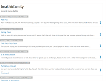 Tablet Screenshot of lmathisfamily.blogspot.com