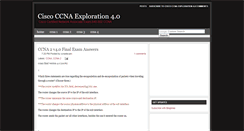Desktop Screenshot of ccnaexp4.blogspot.com