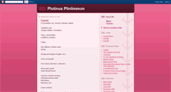 Desktop Screenshot of plotinusplinlimmon.blogspot.com