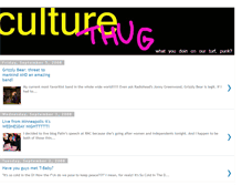 Tablet Screenshot of culturethug.blogspot.com