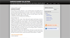 Desktop Screenshot of daroodcollection.blogspot.com