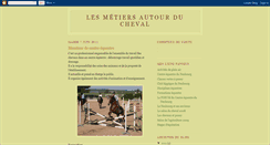 Desktop Screenshot of metiers-cheval.blogspot.com