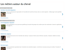Tablet Screenshot of metiers-cheval.blogspot.com