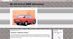 Desktop Screenshot of classicbimmer.blogspot.com