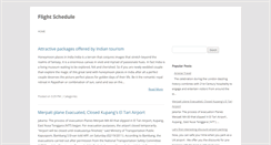 Desktop Screenshot of flight-schedule.blogspot.com