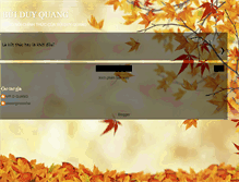Tablet Screenshot of buiduyquang.blogspot.com