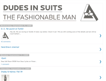 Tablet Screenshot of dudesinsuits.blogspot.com