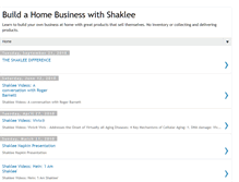Tablet Screenshot of buildahomebusinesswithshaklee.blogspot.com
