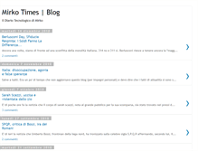 Tablet Screenshot of mirkotimes.blogspot.com