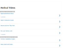 Tablet Screenshot of medvideos.blogspot.com