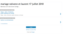 Tablet Screenshot of mariagenolwennetlaurent-nonololo.blogspot.com