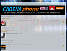 Tablet Screenshot of cadenaphone.blogspot.com