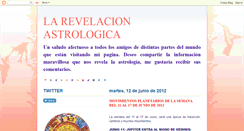 Desktop Screenshot of larevelacionastrologica.blogspot.com