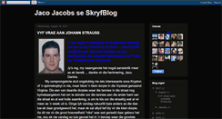 Desktop Screenshot of jacojacobs.blogspot.com