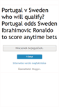 Mobile Screenshot of oddsbetting.blogspot.com