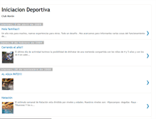 Tablet Screenshot of iniciaciondeportivaclubmoron.blogspot.com