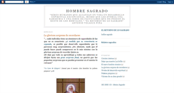 Desktop Screenshot of hombresagrado.blogspot.com