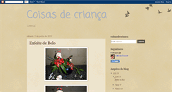 Desktop Screenshot of coisasdecriancabh.blogspot.com