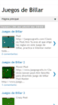 Mobile Screenshot of billarlosjuegos.blogspot.com