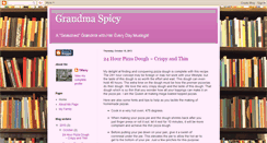 Desktop Screenshot of grandmaspicy.blogspot.com